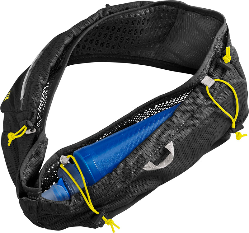 CamelBak Ultra Running Hydration Belt 17oz Black/Safety Yellow X-Small/Small - BeesActive Australia