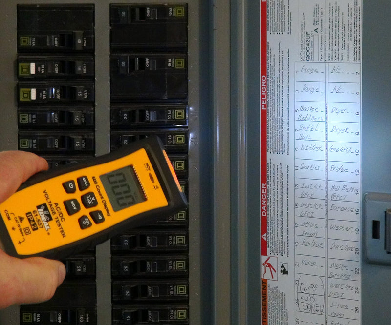 Ideal Electrical 61-557 Voltage and Continuity Tester w/LCD,GFCI,Flashlit and NCVT