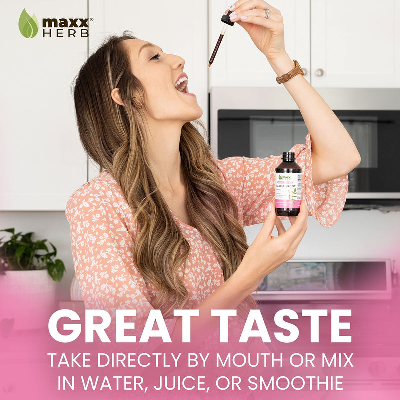 Maxx Herb Valerian Root Extract - Max Strength, Liquid Valerian Root Absorbs Better Than Capsules, for Relaxation and Restful Sleep, Alcohol-Free - 4 Oz Bottle (60 Servings) 4 Fl Oz (Pack of 1) - BeesActive Australia