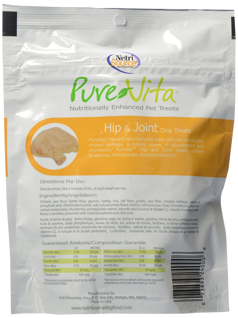 Pure Vita, Dog Treats, Hip & Joint, 6 Oz - BeesActive Australia