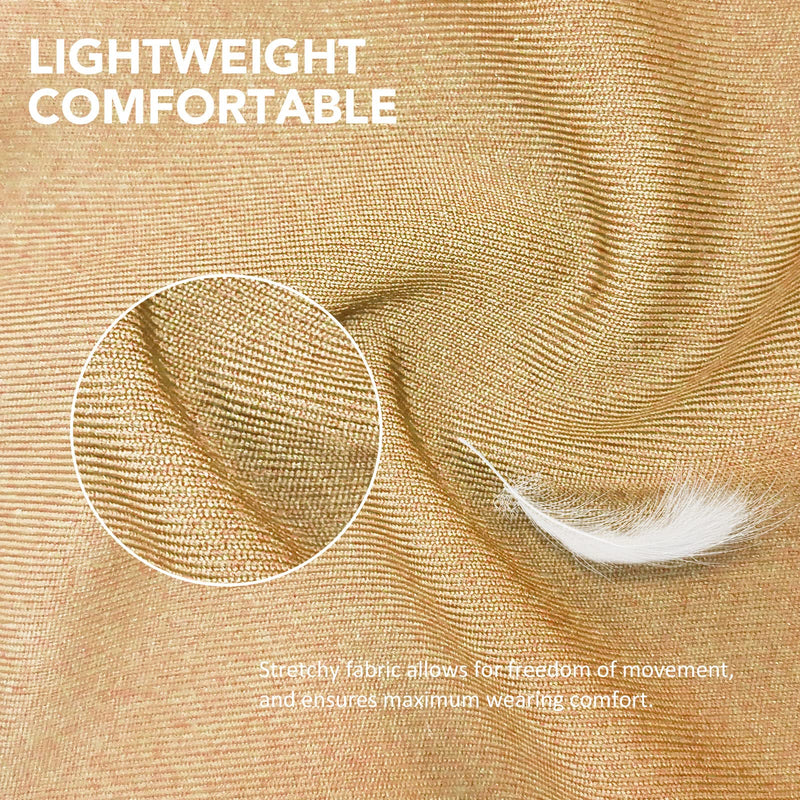 Harrison Howard Super Comfort Horse Fly Mask Elasticity Fly Mask with Ears UV Protection for Horse Champagne Gold L Full Size Full (Large) - BeesActive Australia