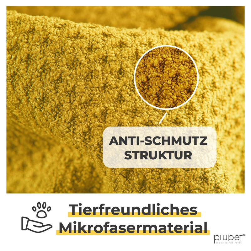 PiuPet® Dog Towel I 120x70cm I Microfiber Towel for Dogs I Towel Dog Extra Absorbent I Dog Towel Large Dogs I Single Towel I Microfiber Towels | Dog accessories (yellow) set of 1 yellow - BeesActive Australia