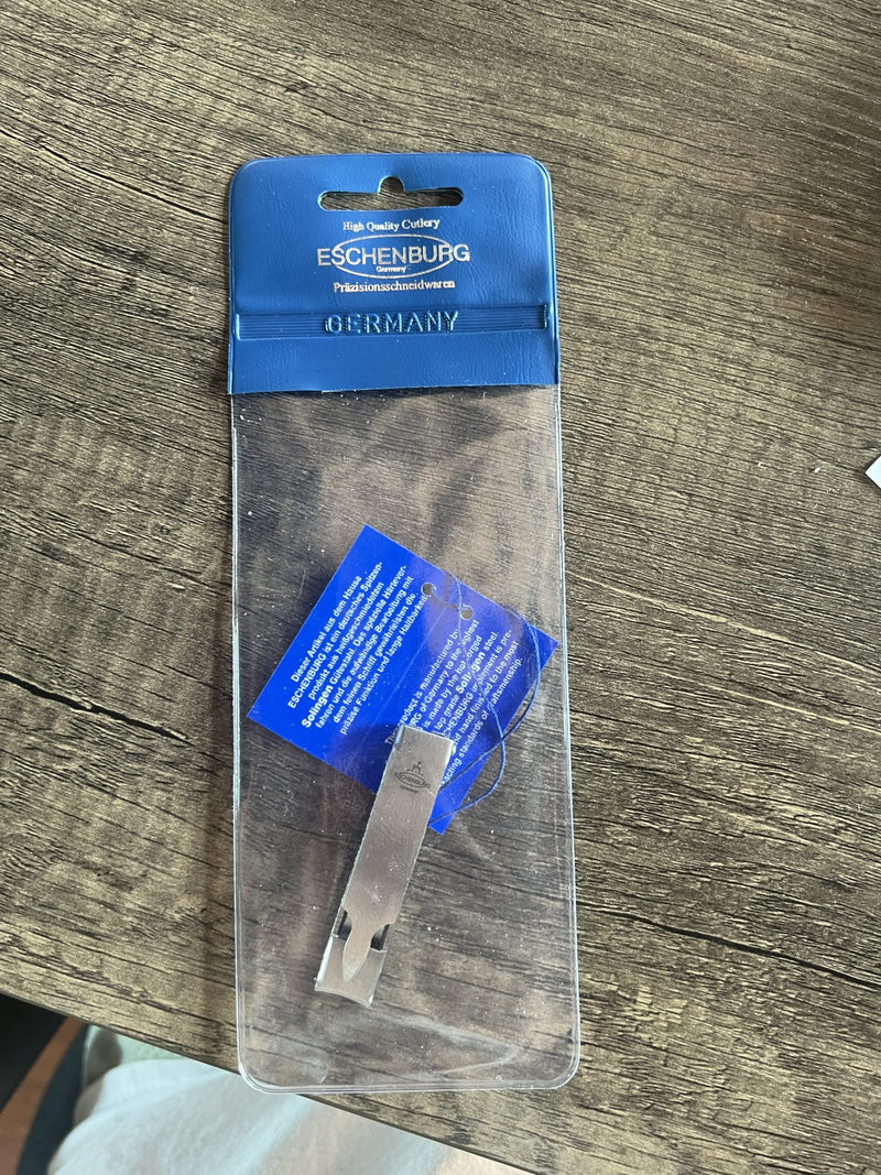 French Style Extra Flat Matte Finish Nail Clipper by F. Hammann, Germany