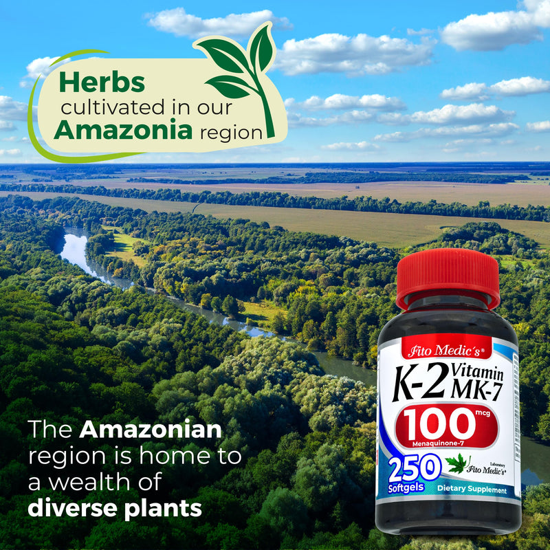 FITO MEDIC'S Lab | Vitamin k2 | k2 Vitamin Supplement | Vitamin k | 250 softgels | 100 mcg |