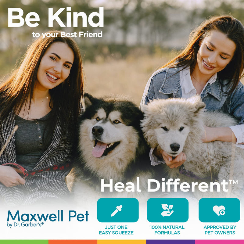 MaxWell Pet by Dr.Garber – Hip & Joint for Dogs - The First Natural Biotherapy Supplement Drops to Support and Restore Hip & Joint Health, Repair and Ease Hip & Joint Pain, & Improve Mobility – 90ml - BeesActive Australia
