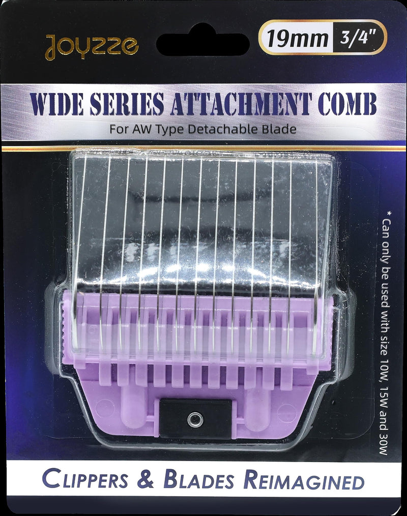A Series Wide 19mm 3/4' Metal Comb, Dog Grooming Blades for Smooth Coat, Professional, Durable and Precise for Trimming and Finishing, Compatible with A Series Clippers A Series Wide 19mm 3/4" Metal Comb - BeesActive Australia