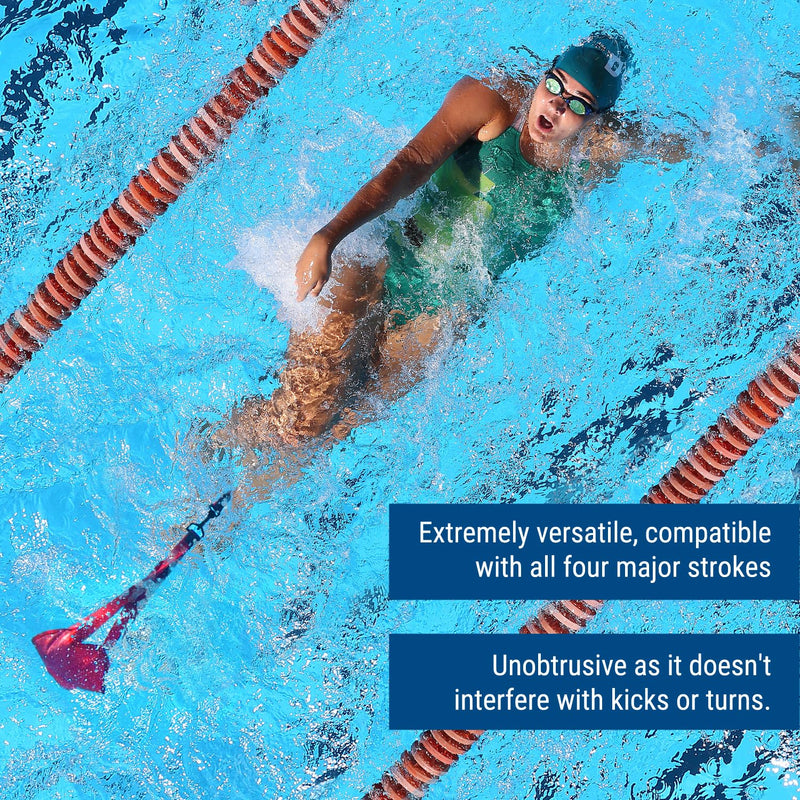 Swim Parachute - Resistance Training Equipment with Swimming Tempo Trainers