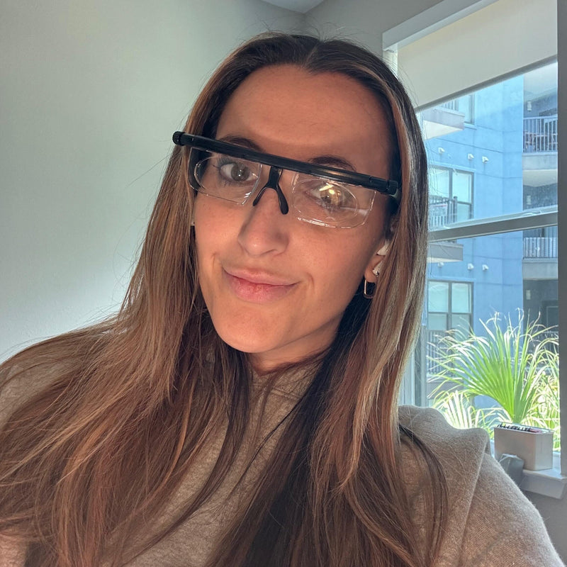 Vi Shift Flex Vision Glasses - Flex Focus Adjustable Glasses Dial Vision Reading Glasses Prima Focus Adjustable Reading Glasses Men and Women Clear View Pro, Deefocus Glasses - BeesActive Australia