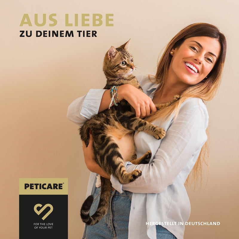 Peticare Cat Prebiotics & Probiotics | Strengthen the immune system, cleanse the intestines, build intestinal flora | relieves allergy susceptibility & itching | with innovative Corvitalis® complex - petCat Health 3501 100 g - BeesActive Australia