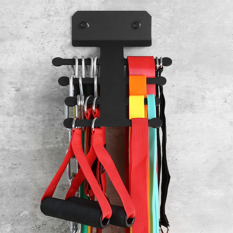 Resistance Rack Band Storage Hanger Gym Equipment Organizer Pull Up Bands Jump Ropes, Storage Rack for Home Gym - BeesActive Australia