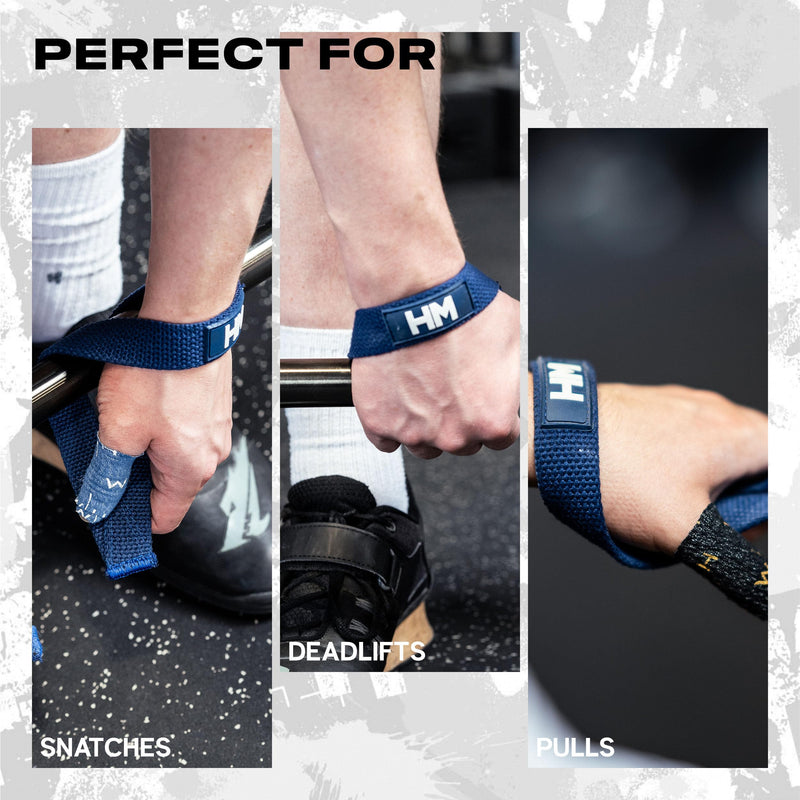Weightlifting House lifting Wrist Straps - Hand Wraps for Olympic Lifting, Snatch, Pulls, and Deadlift straps. Weight lifting wrist wraps, gym accessories for women and men, Straps for weight lifting. Mint