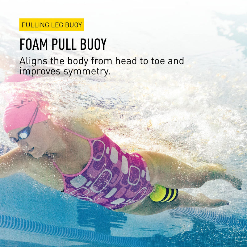 FINIS Foam Pull Buoy for Swim Training - Upper Body Strength Builder - Improves Stroke Technique - Soft EVA Foam Adult - BeesActive Australia