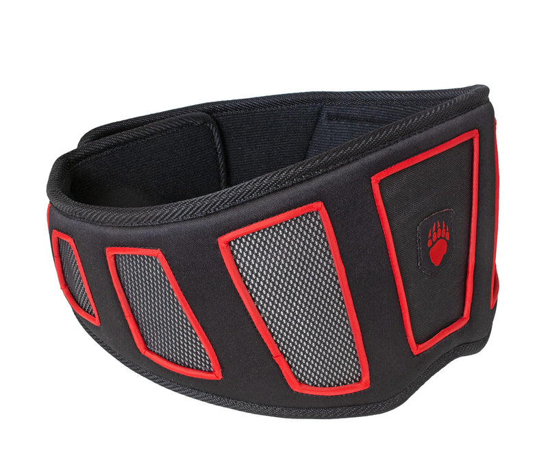 Grizzly Fitness 7" SoFlex Back Panel Weightlifting Belt | Intended for Lightweight Training | Soft & Flexible Nylon, Neoprene & Foam Combo for Additional Comfort When Performing Lifting Exercises Large
