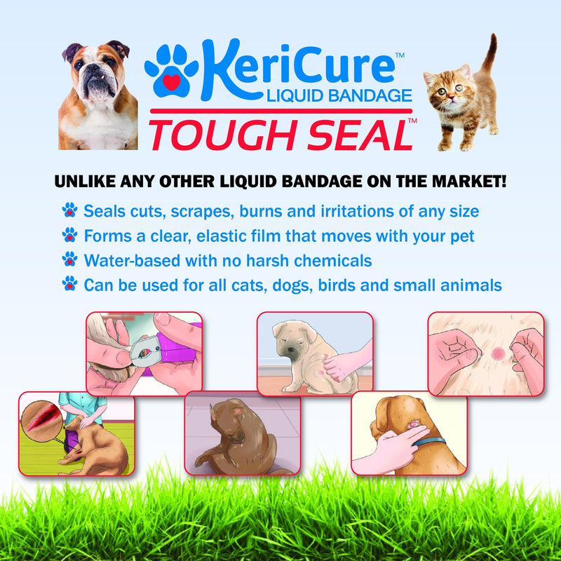 Natural Seal and Tough Seal Spray on Liquid Bandage Products for People and Pets Combo Pack, 2 Pack, One for you and one for your pet, Combine and Save, Sting Free Spray on Bandage, No Harsh Chemicals - BeesActive Australia