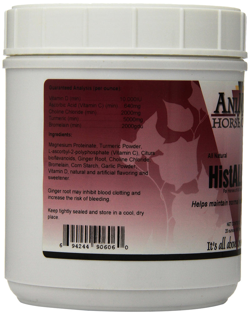 AniMed Histall-H to Support Respiratory Health in Horses, 20-Ounce…