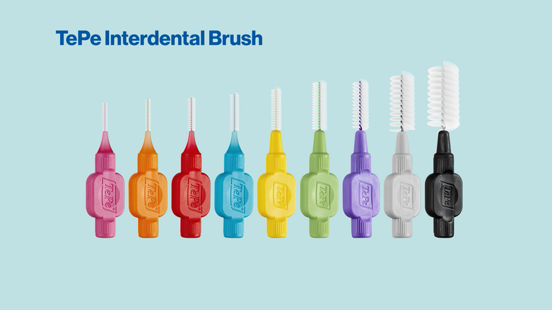 TePe Interdental Brushes Original | Size 5-0.8mm | 1 Pack of 20 Brushes (Green) 0.8 mm Green