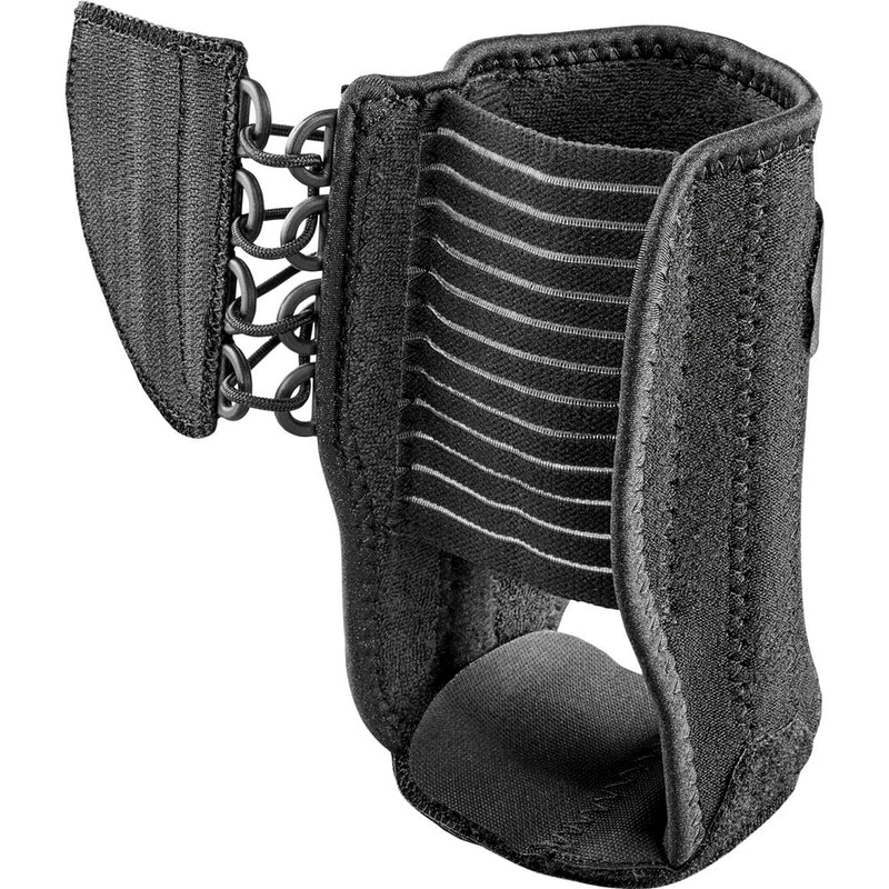 ACE Ankle Brace with Side Stabilizers, Adjustable, Black, 1/Pack 1 Count (Pack of 1)