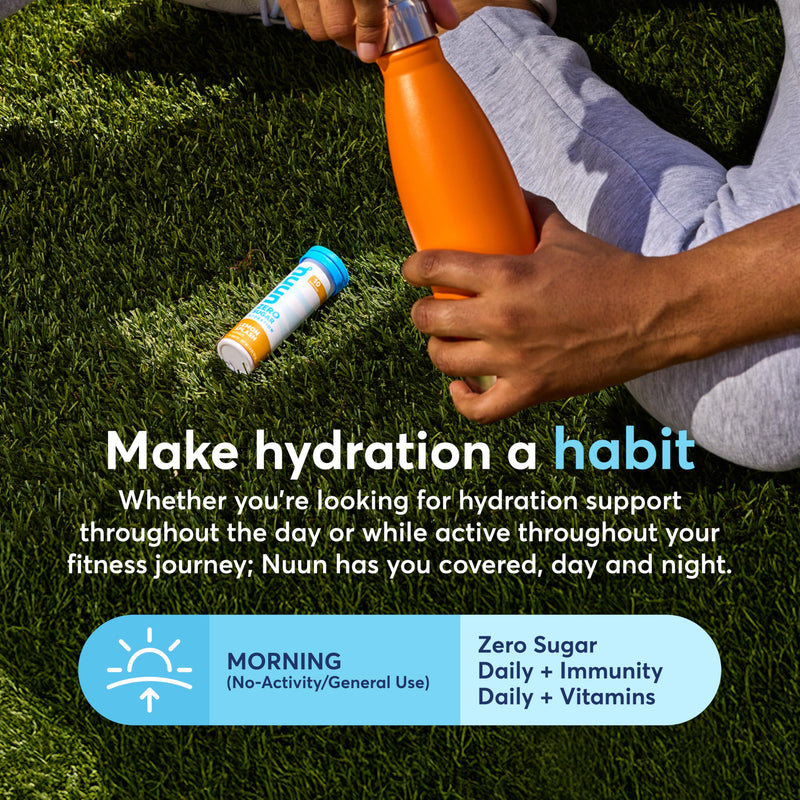 Nuun Zero Sugar Hydration Electrolyte Tablets - Magnesium, Calcium, Potassium, Chloride & Sodium, Light & Delicious Fruit Flavors, No Sugar, Gluten Free, Vegan, Mixed Berry 4 Pack (40 Servings Total) 40 Count (Pack of 1) - BeesActive Australia