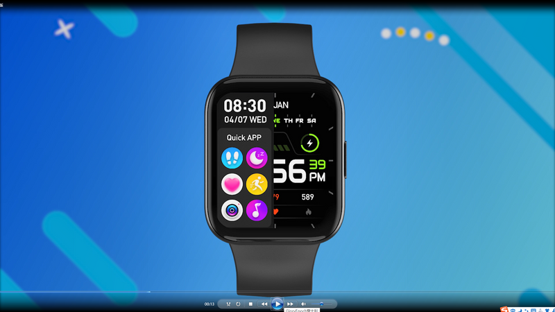 Smart Watch for Men Women SmartWatch 1.83" for iPhone Samsung Android Phone Compatible, Fitness Tracker Watch with Pedometer, Heart Rate/Sleep Monitor, Blood Oxygen, IP68 Waterproof Black