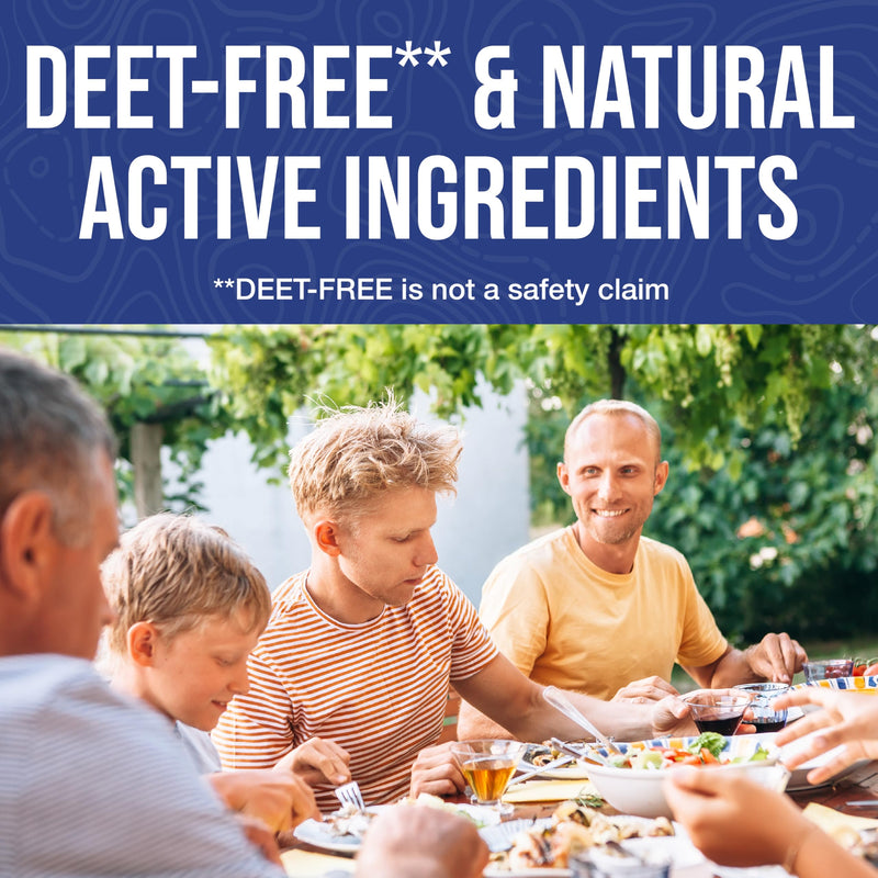 No Natz Botanical Insect Repellent, DEET-Free, Made with Natural Essential Oils, Non-Greasy Formula, Made in The USA, Fresh Scent, 4 Ounce Spray Bottle, 2-Pack 4 Fl Oz (Pack of 2)