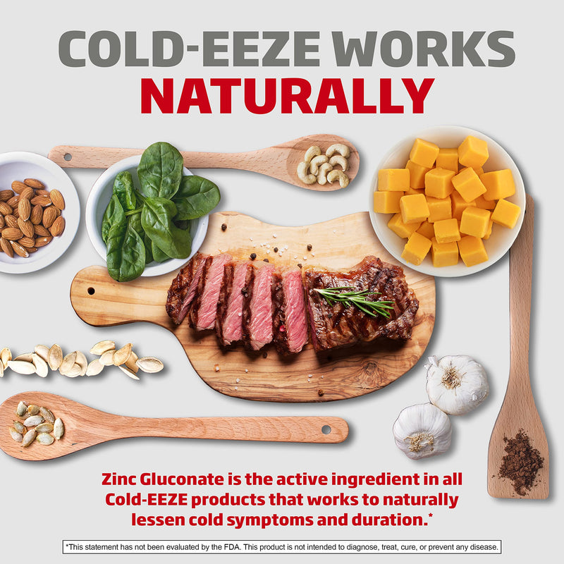 Cold-Eeze Soft-Center Liquid Honey Zinc Lozenges, Homeopathic Cold Remedy, Reduces Duration of The Common Cold, Sore Throat, Cough, Congestion and Post Nasal Drop, 25 Count - BeesActive Australia