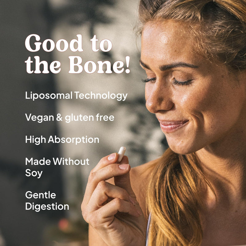 KAL Liposomal Vitamin K2 Supplement with MK7 100 mcg - High Absorption, Liposomal Technology - Advanced Bone Support - Vegan, Gluten Free, Made Without Soy, 30 Servings, 30 VegCaps 30 Count (Pack of 1)