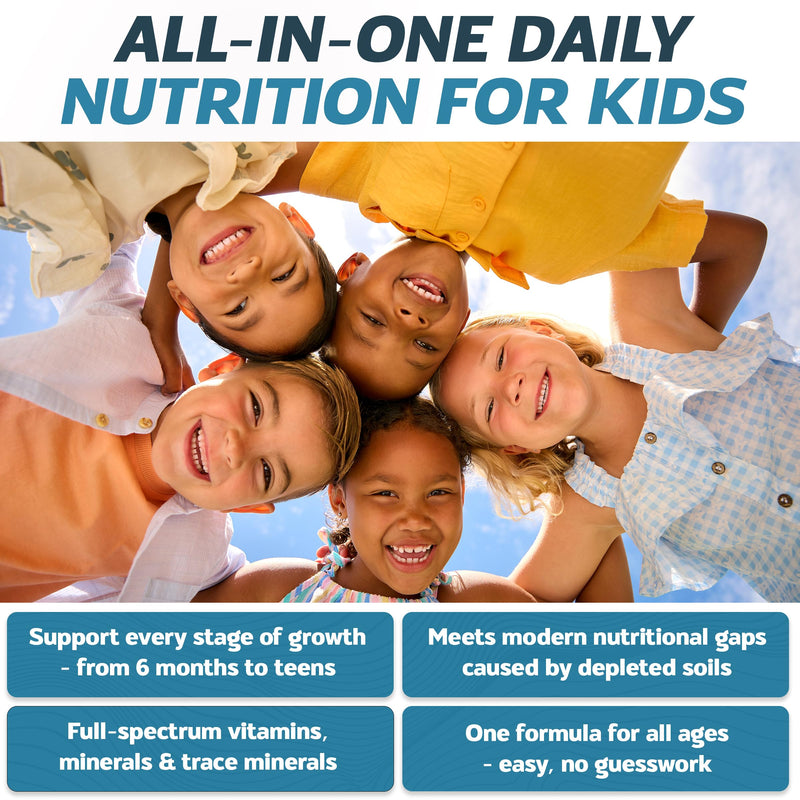 Nutri-Spec Mighty-Mins - Multivitamin for Kids with Iron in Chewable Form - for Children from 6 Months Through Adolescence - Easier to Absorb, Gentle On Digestion - 240 Wafers
