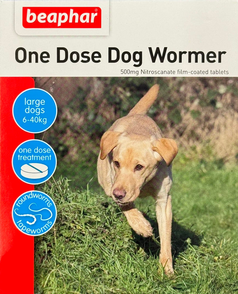 Beaphar One Dose Wormer Large Dog