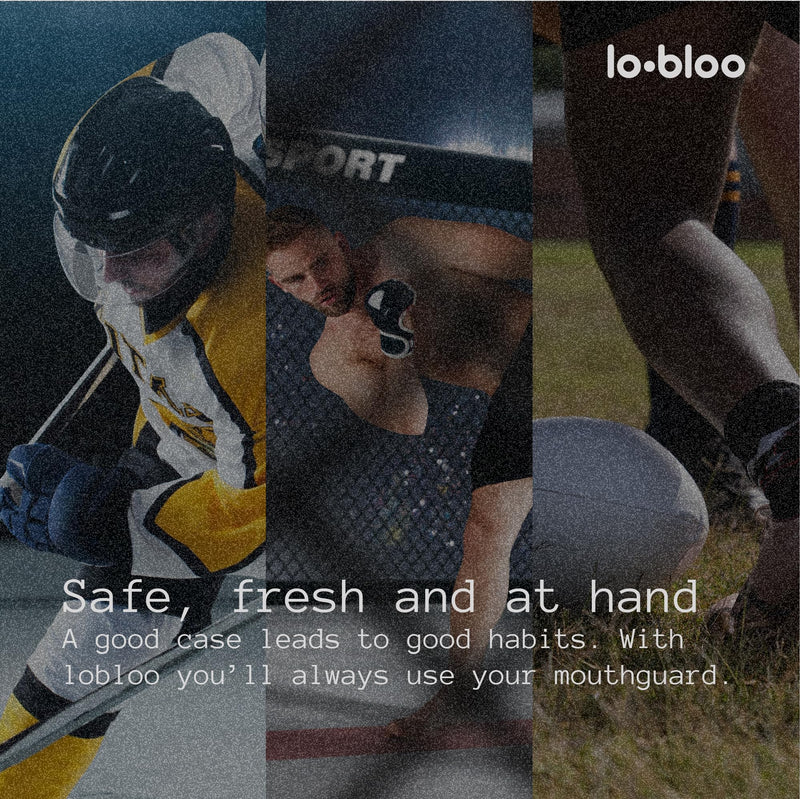 lobloo Mouth Guard case: Athlete-Designed Protection and Hygiene - Mint