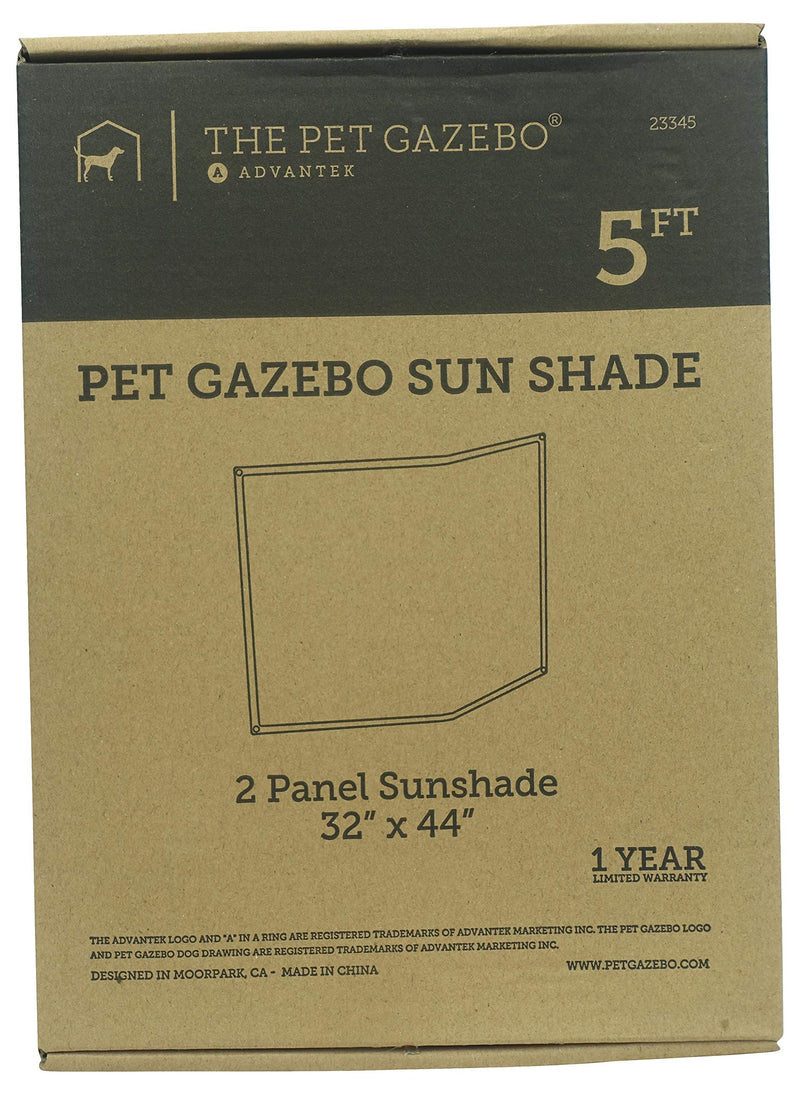 Advantek Original Pet Gazebo Outdoor Reversible Nylon Sun Shade with 4 Ball Ties - BeesActive Australia