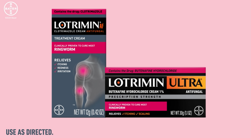 Lotrimin Ultra Ringworm Cream, Butenafine Hydrochloride 1%, Effective Antifungal Treatment of Most Ringworm, 1.1 Ounce (30 Grams) 30g