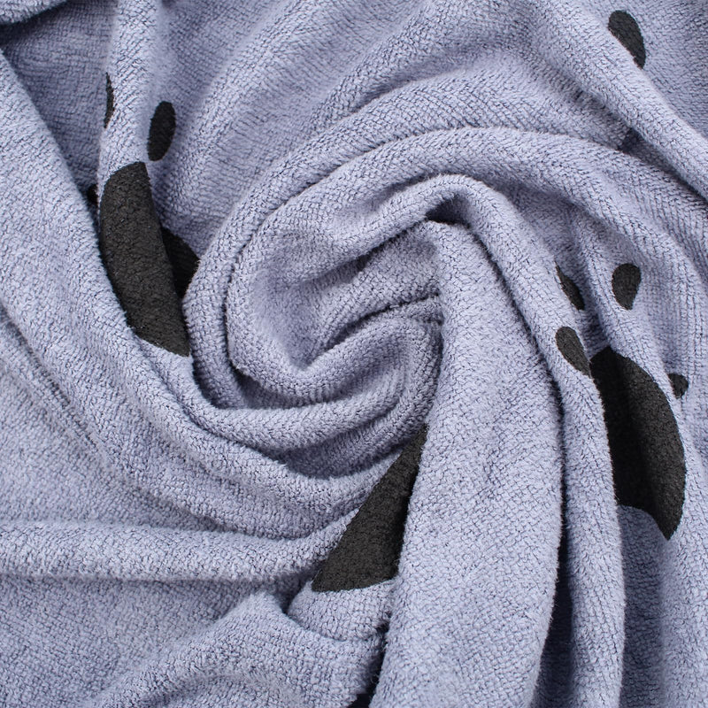 GZDAOXIA 1 piece 70 x 140 cm dog towel, extra absorbent dog towel, quick-drying warm pet towel, dog microfibre towel, large soft dog towel, for dogs, cats (grey) - BeesActive Australia