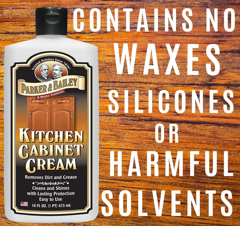 Parker and Bailey Kitchen Cabinet Cream-Wood Cleaner-Grease Remover 16 oz (1) 1 - BeesActive Australia
