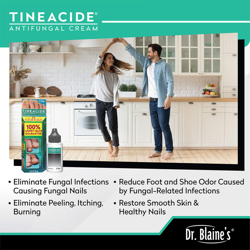 Dr.Blaines Tineacide Cream, 1.25 OZ (Pack of 3) - BeesActive Australia