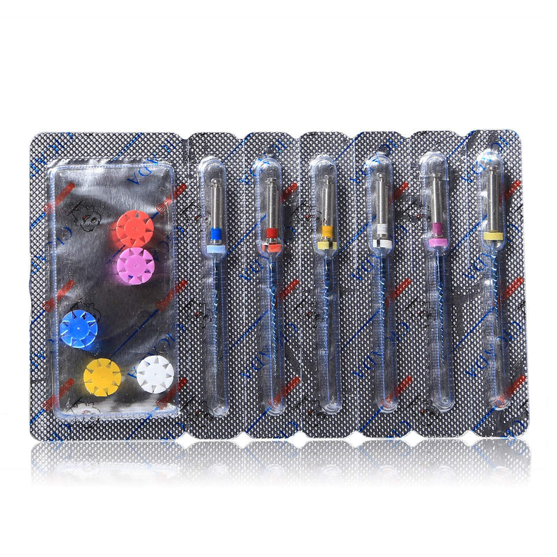 NSKI 30Pcs/ 5Pack Universal Endodontic Niti Rotary File Engine Tips 25mm