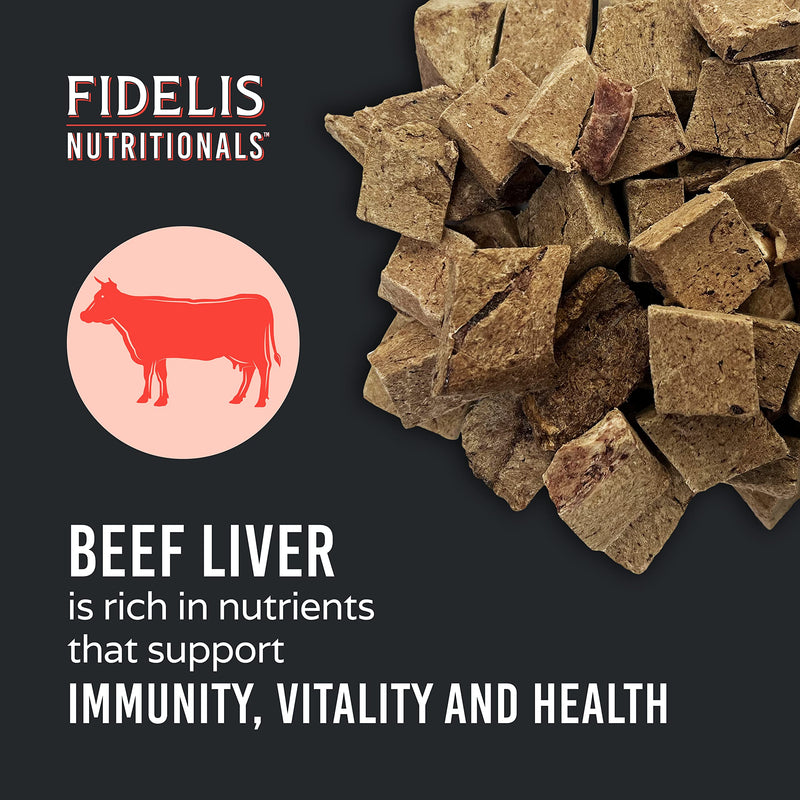 FIDELIS Freeze Dried Dog Treats for Large & Small Dogs, Gluten-Free (4 oz) - FIDELIS Dog Multivitamin Chewable (60 Vitamin Soft Chews) - BeesActive Australia
