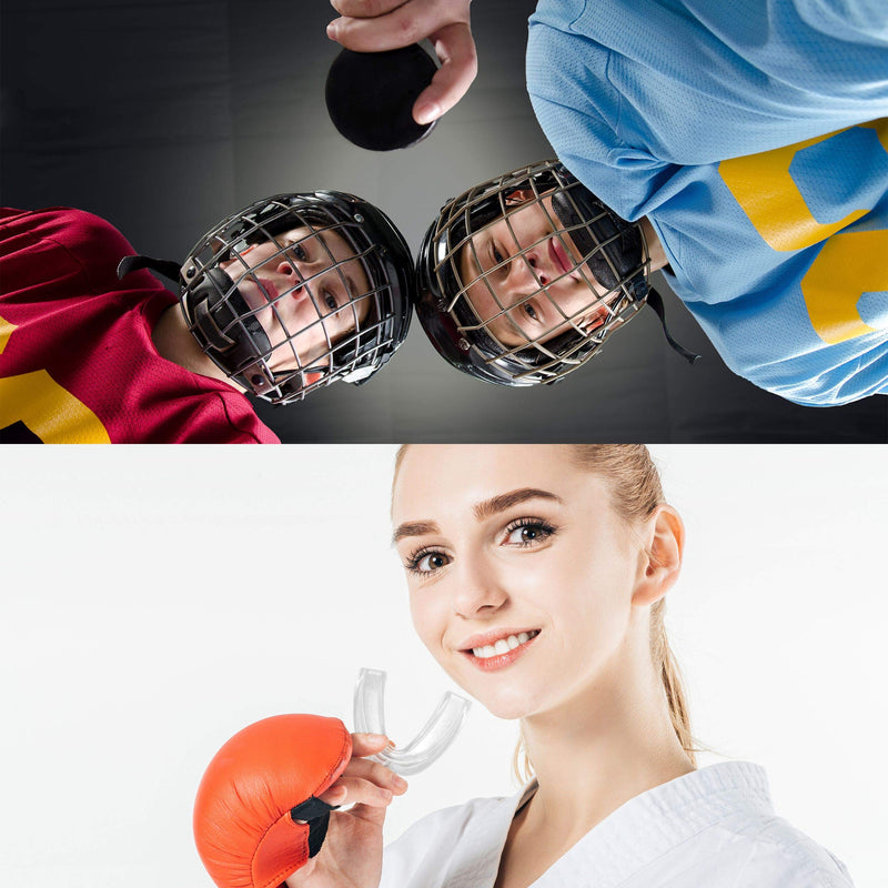 ProDental Sports Mouth Guard - 2 Pack Made in USA, Custom Fit Mouthguard for Adults & Teens 12+ - BPA-Free, Soft & Moldable Mouthguards for Football, MMA, Boxing, Lacrosse