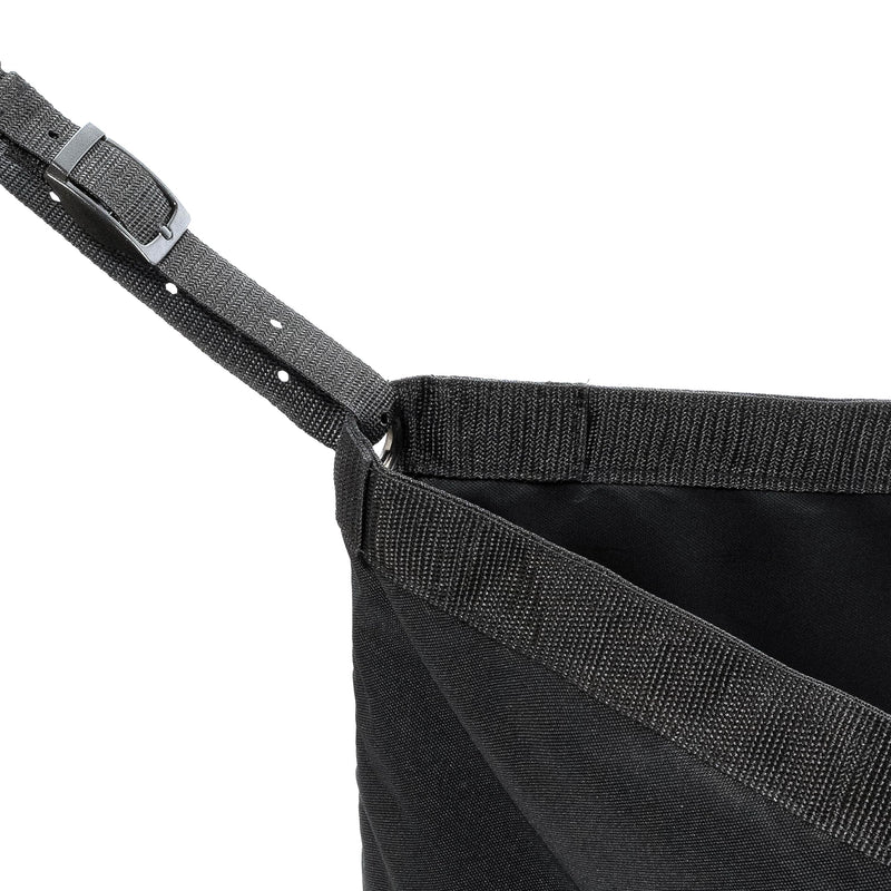 Corner Horse Feeder - Deep Corner Hay Feeder for Stalls and Equestrian Trailers - Mesh Bottom and Three Adjustable Straps - includes Hoof Pick and Brush - BeesActive Australia