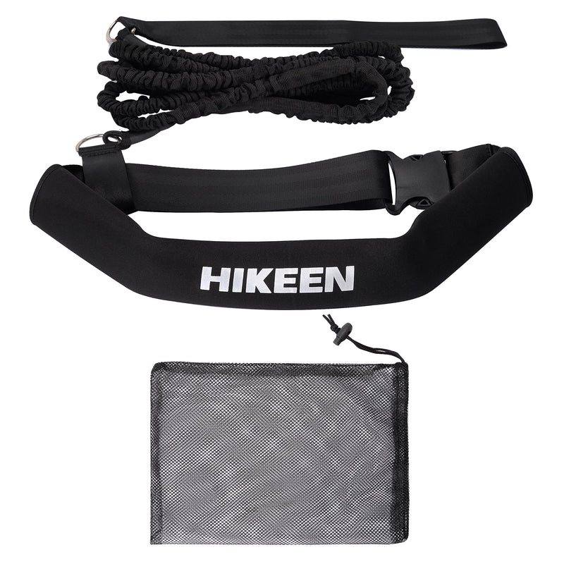 Hikeen Swimming Training Belt - 4M Tether for Swim in Place, Stationary Harness, Aquatic Resistance Belt swimming belts