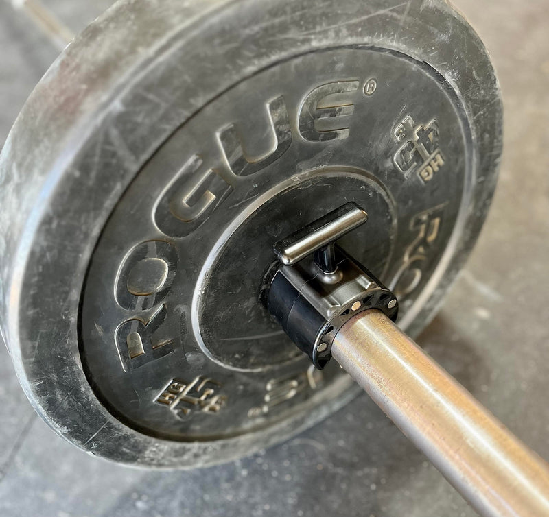 Speed Collar, Fastest Bar Clips for Weightlifting Powerlifting Bodybuilding and Olympic Lifting black - BeesActive Australia