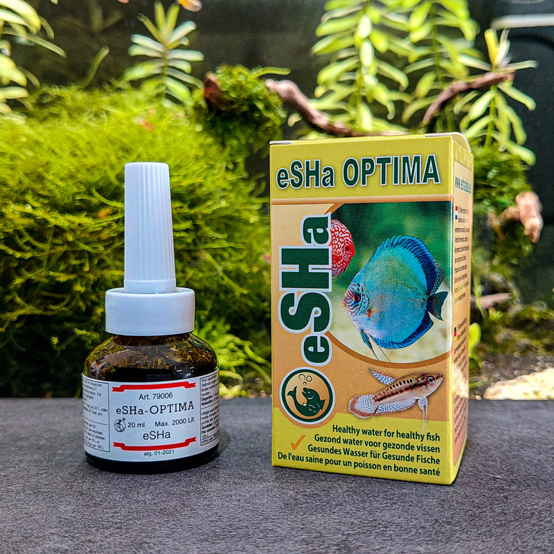 eSHa OPTIMA - water conditioner - plant extracts, trace elements, minerals, vitamins - increases resistance to diseases/parasites - 20 ml - BeesActive Australia