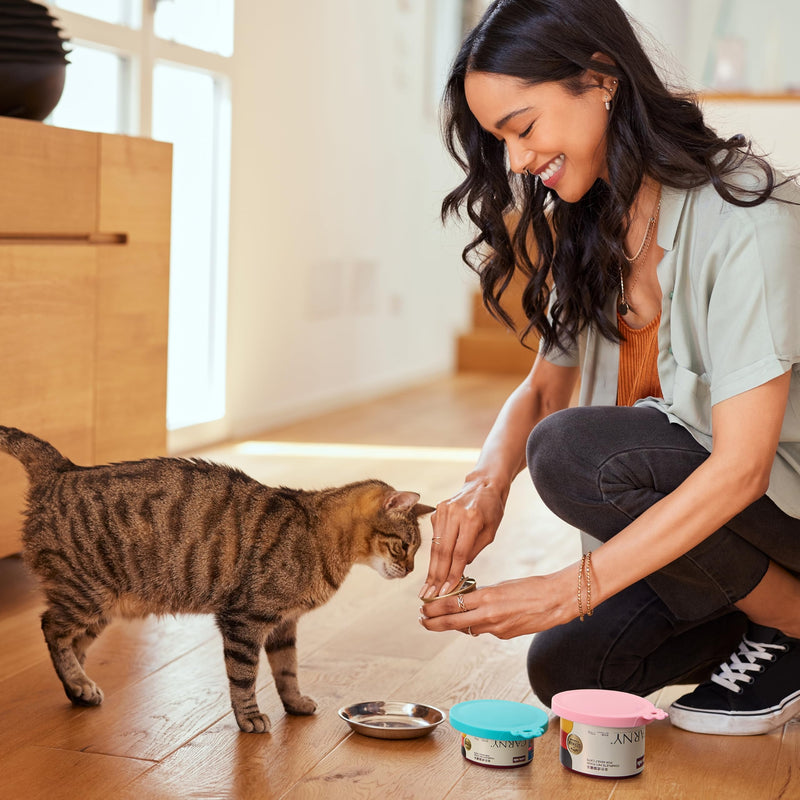 Can Lids silicone food grade 3 piece - Can Covers, Can Lid, Cat Food Top, Cat Food Can Covers Lids, Dog Food Can Covers Lids, Cat Food Lid Covers - Earthy Horizon - BeesActive Australia