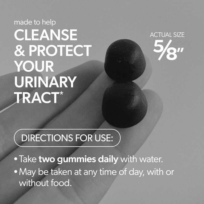 AZO Cranberry Urinary Tract Health Gummies Dietary Supplement, 2 Gummies = 1 Glass of Cranberry Juice, Helps Cleanse & Protect, Natural Berrylicious Flavor, Non-GMO, 72 Gummies 72 Count (Pack of 1) - BeesActive Australia