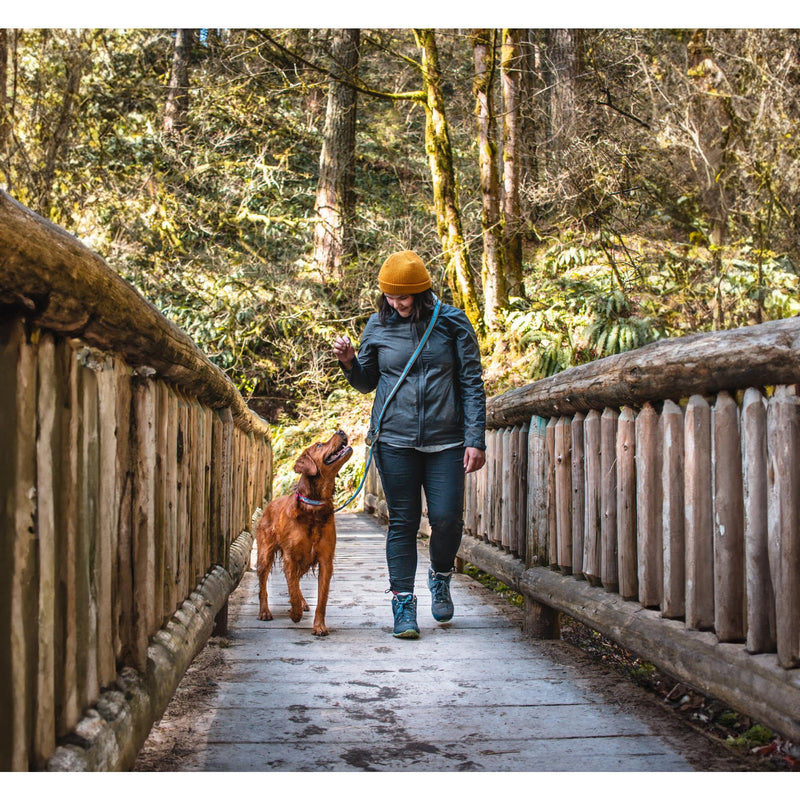 Kurgo 6 in 1 Quantum Leash, Hands Free Leash for Dogs, Running Belt Lead, Crossbody & Waist Belt Style, Reflective, Carabiner Clip, for Training, Hiking, or Jogging, 4 Colors Blue - BeesActive Australia