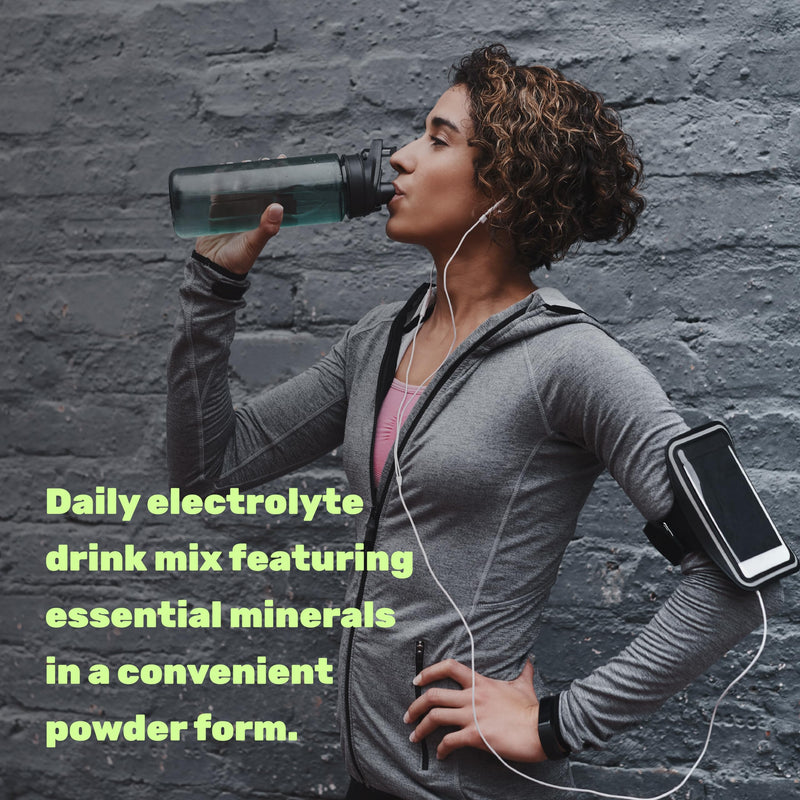 Electrolytes Powder, 1lb (69 Servings) – No Sugar, Low Sodium, ICY Grape Flavor – Rapid Hydration Supplement Drink Mix – High Potassium 1,000mg with Natural Coconut Water, Magnesium, & Vitamin C*