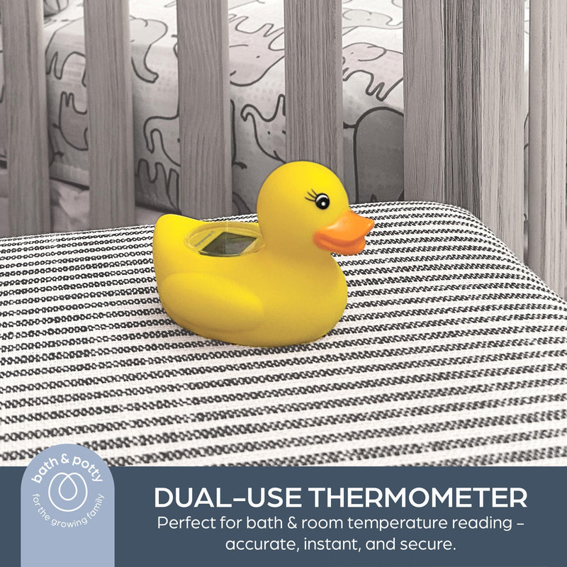 Dreambaby Duck Baby Bath Thermometer – Instant Results, Digital Water & Room Temp Reader – Fun Floating Toy for Newborns 1 Count (Pack of 1)