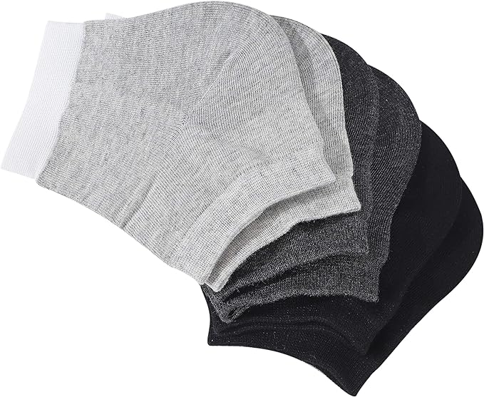 Lumiele Moisturizing Heel, Smooth Socks, Fashionable Two-Tone Color, Heel Care, Heel Supporter (3 Colors, Set of 3 Pieces) - BeesActive Australia