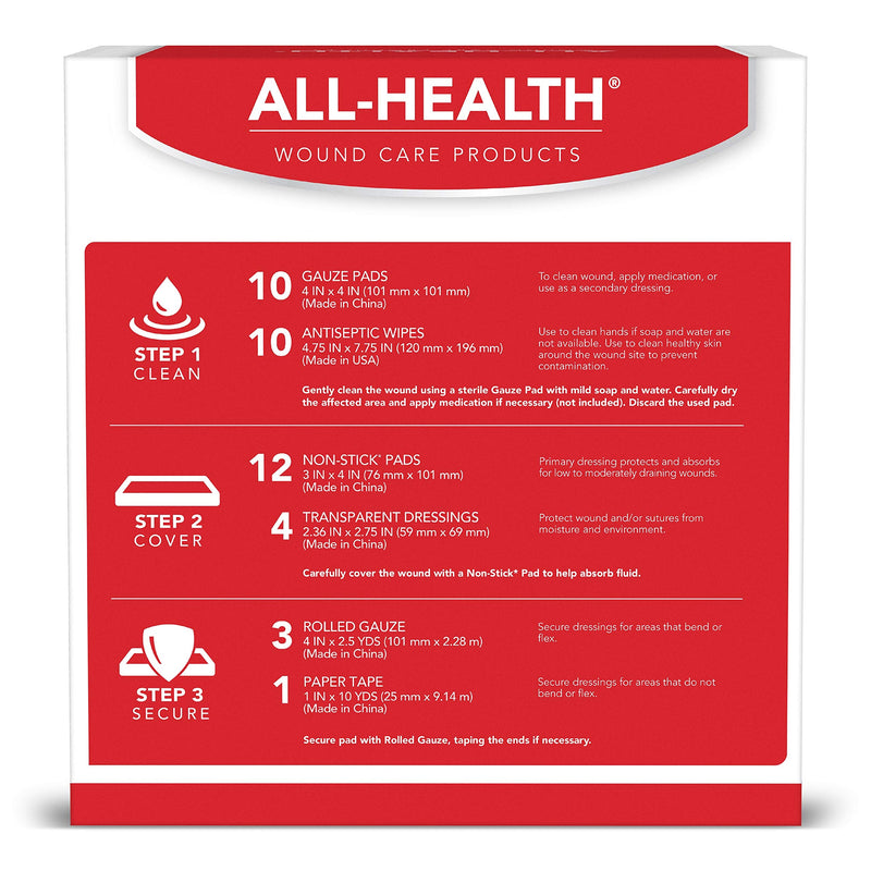 All Health Wound Care Kit, 40 Items | For Small to Medium Sized Wounds - BeesActive Australia