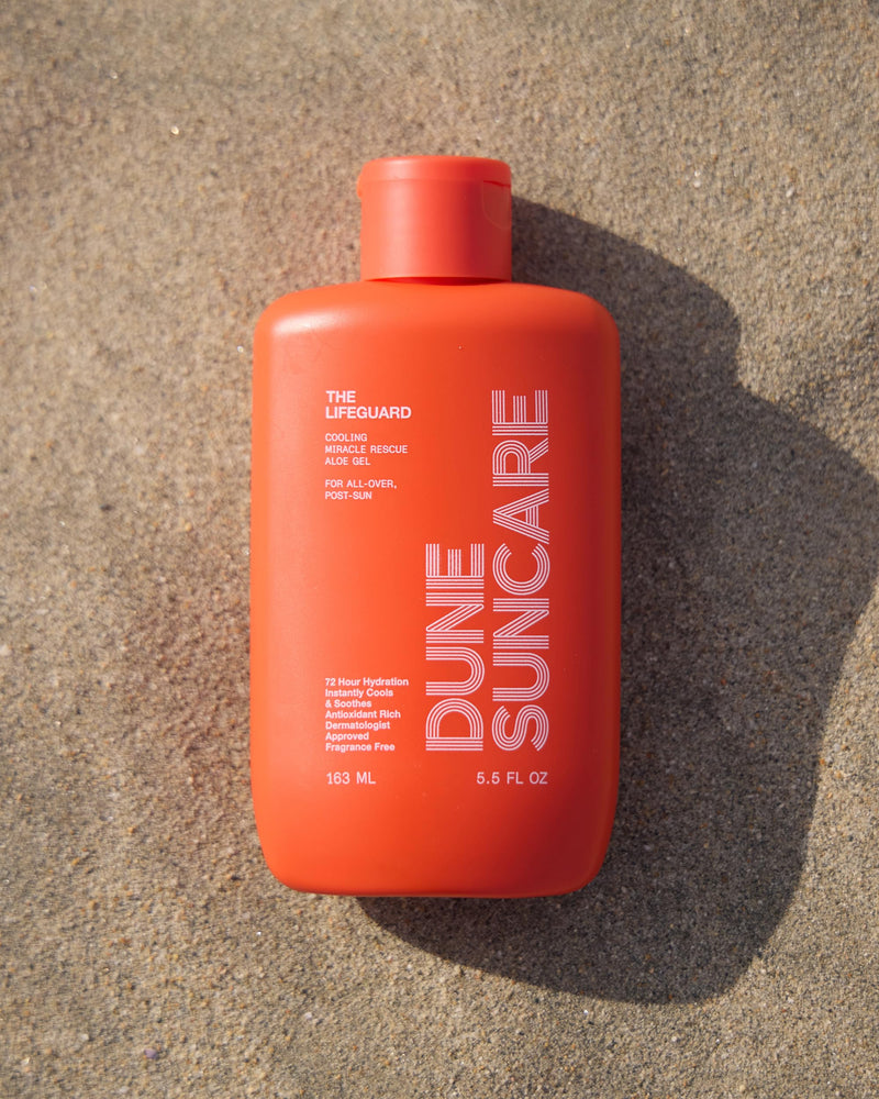 The Lifeguard Aloe Vera Sunburn Gel – After Sun Protection for Sunburn Relief with Minty Cooling – Fast-Absorbing Formula for Sun-Exposed Skin – Vegan, Non-Sticky, Hydrating Formula (5.5 Fl Oz) - BeesActive Australia