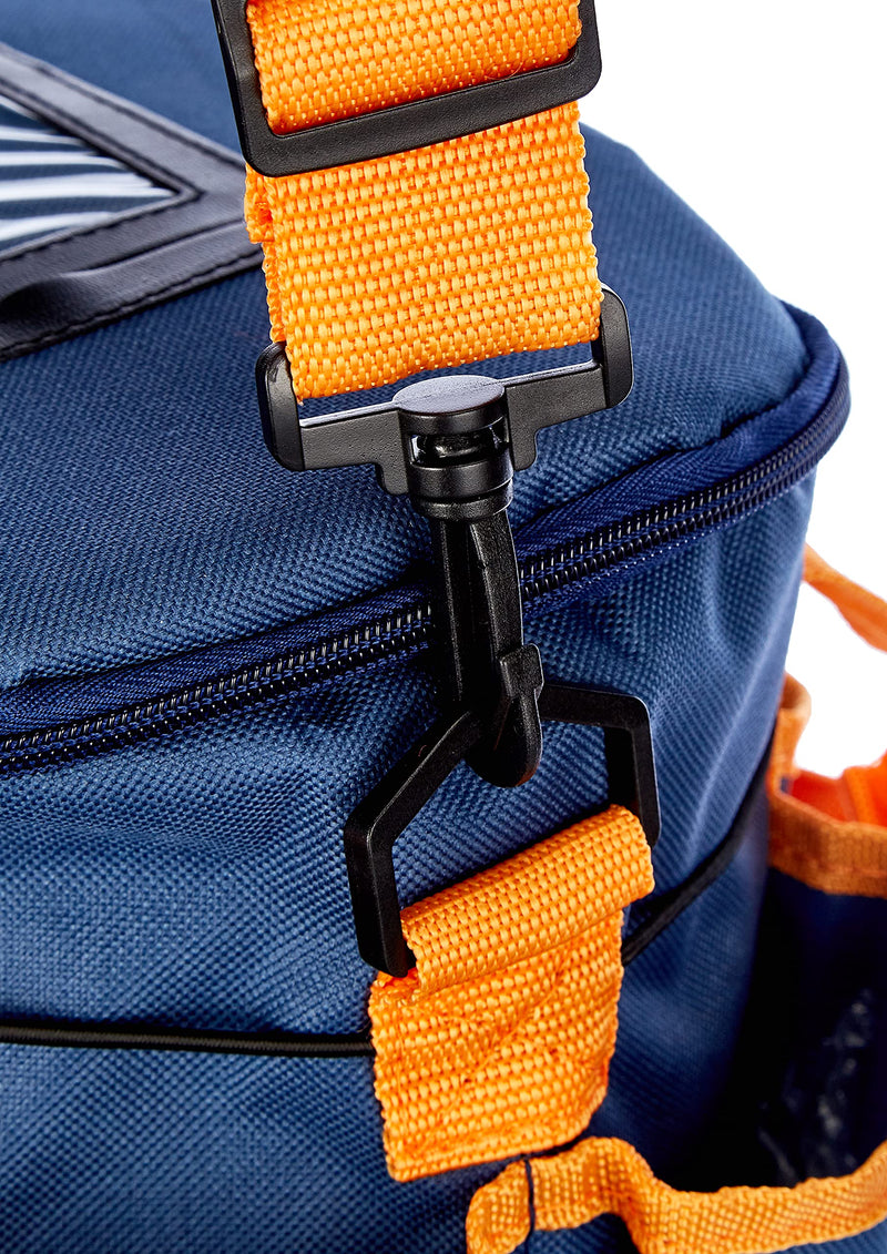 Kerbl cleaning bag navy/orange - BeesActive Australia